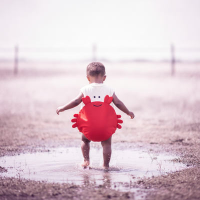 Splashing through Tuesday in style.